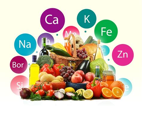Minerales en la nutrición