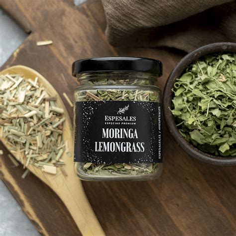Moringa con limón y lemongrass