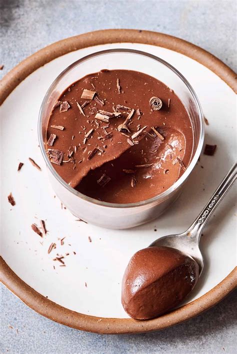 Mousse de chocolate vegano