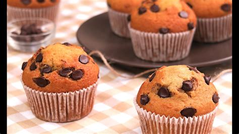 Muffin con chips de chocolate