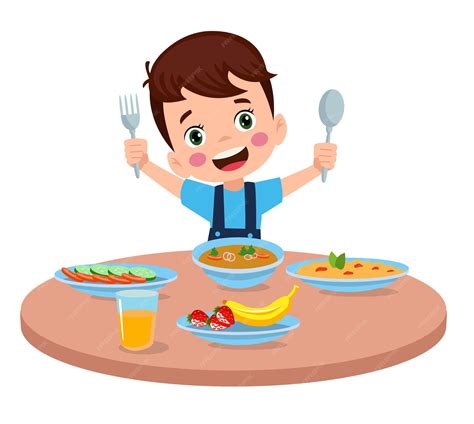 Niño comiendo
