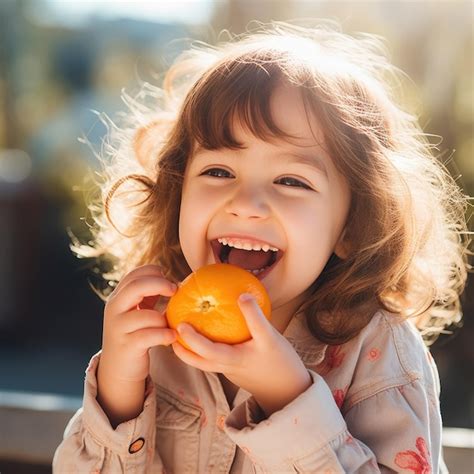 Niño comiendo felizmente