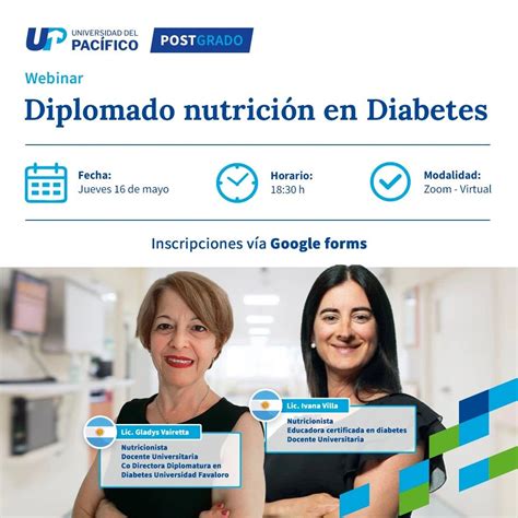 Nutricionista hablando sobre nutrición y diabetes