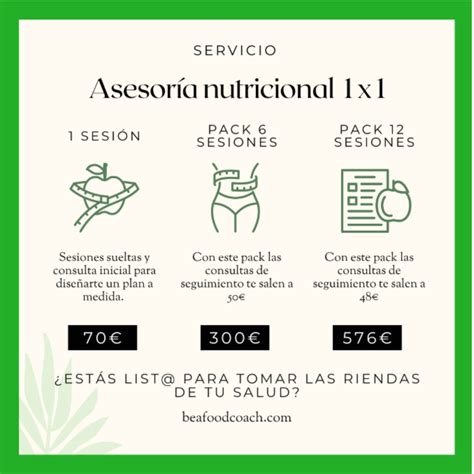 Nutricionista precio