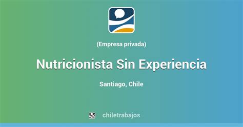 Nutricionista sin experiencia
