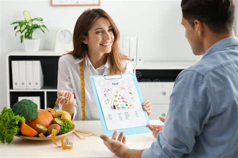Nutricionista y paciente