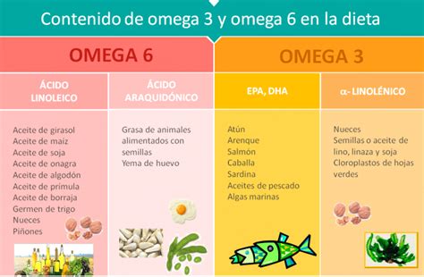 Omega 3 y Omega 6