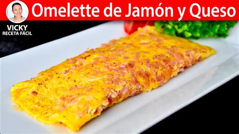 Omelet con Jamón y Queso