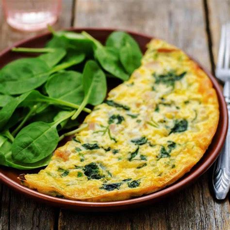 Omelette de Espinacas Relleno
