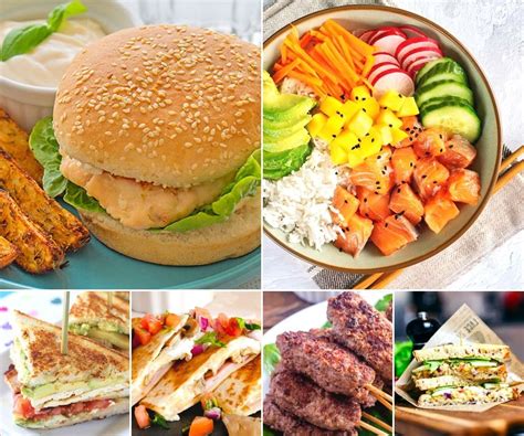 Opciones de comida rápida saludable