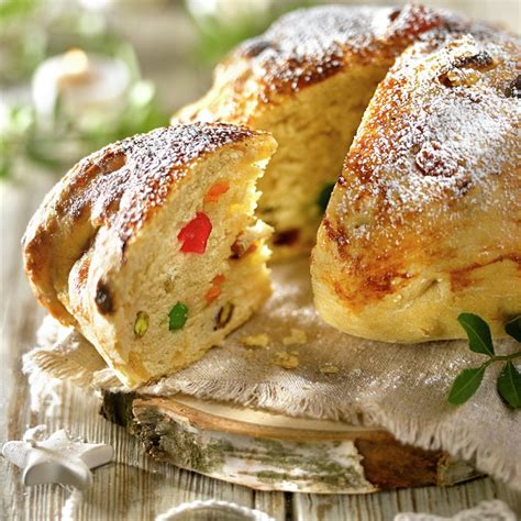 Pan de Pascua con frutas confitadas