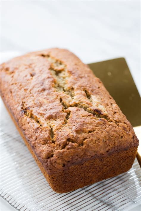 Pan de plátano vegano