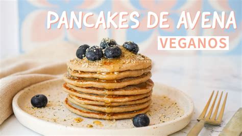 Panqueques Veganos de Avena