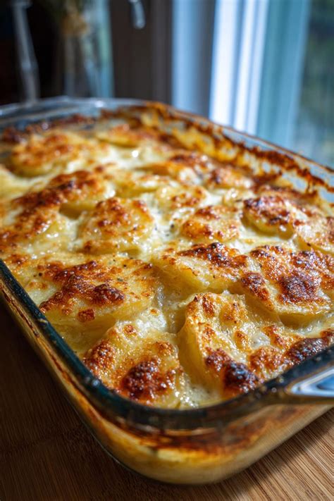 Papas gratinadas veganas