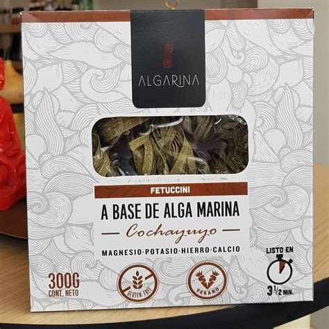Pastas de algas marinas Algarina