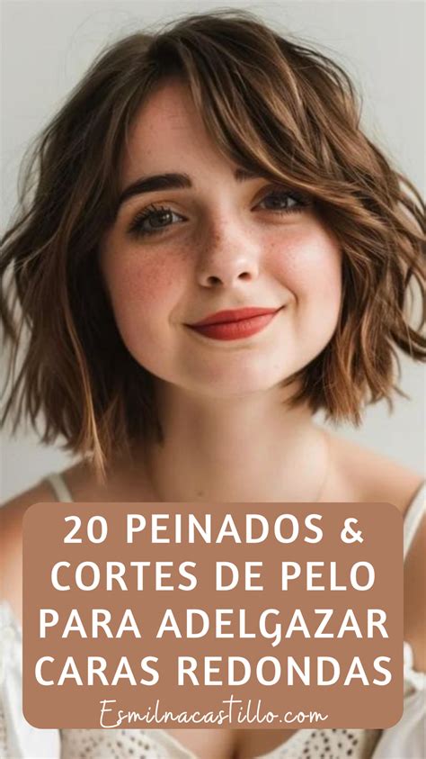 Peinados para adelgazar la cara redonda