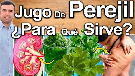 Perejil para bajar de peso