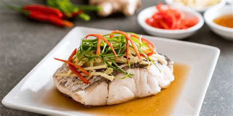 Pescado al vapor