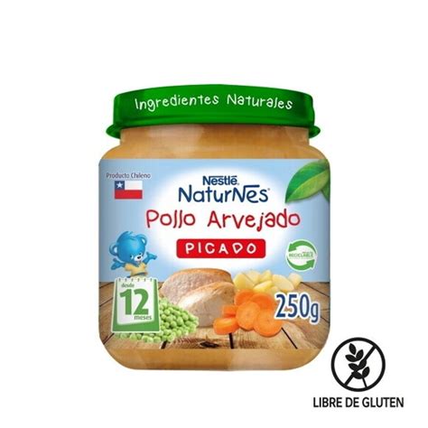Picado Nestlé Naturnes Pollo Arvejado