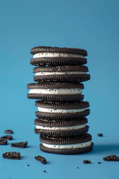 Pila de galletas Oreo