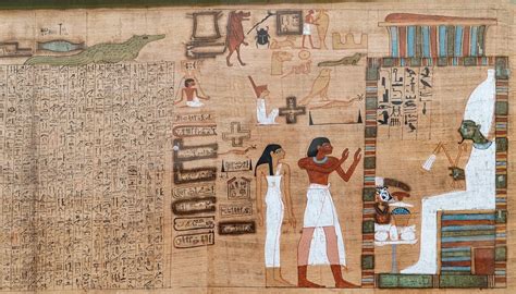 Pintura de tumba egipcia representando la cosecha