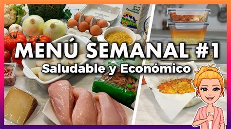 Planificación de comidas para la semana