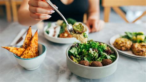 Platos vegetarianos variados