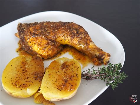 Pollo al Horno con Hierbas y Limón