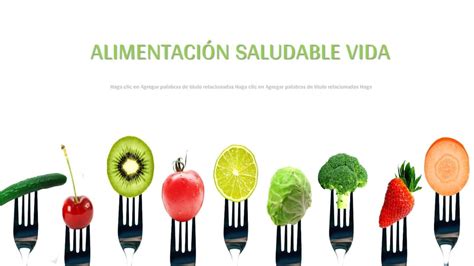 PowerPoint de comida saludable