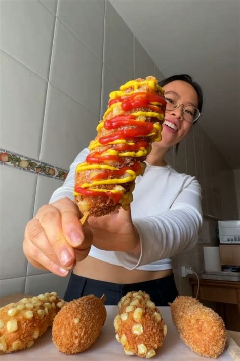 Preparación de Corn Dogs