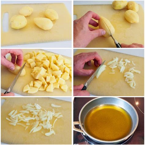 Preparación de Patatas