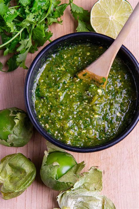 Preparación de Salsa Verde