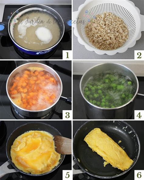 Preparación de arroz