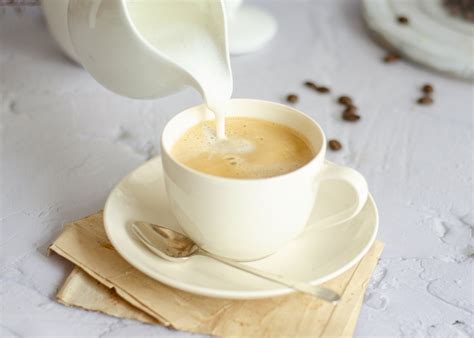 Preparación de café con leche