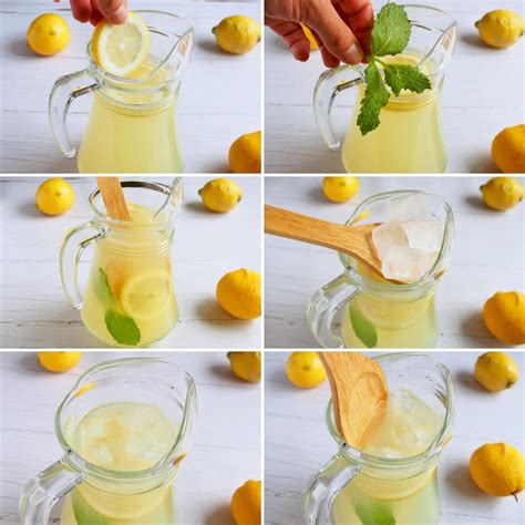 Preparación de limonada