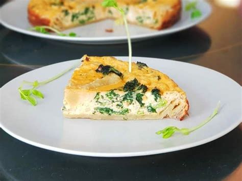 Preparación del Quiche Vegano