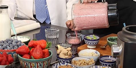 Preparación del batido