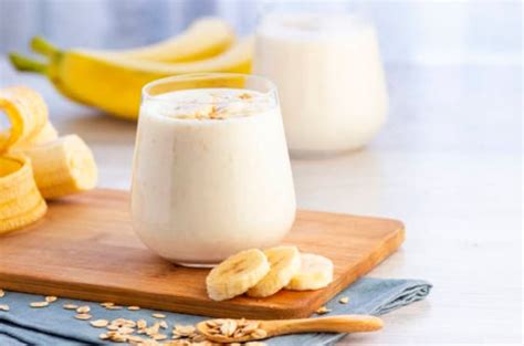 Preparación del licuado de banana