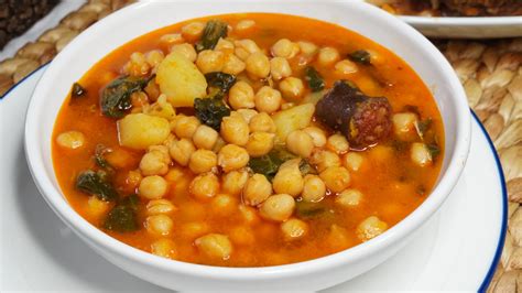 Presentación del Guiso de Garbanzos