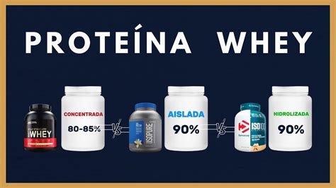 Proteina Whey Aislada o Concentrada