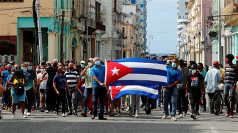 Protestas en Cuba
