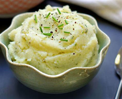 Puré de papas saludable