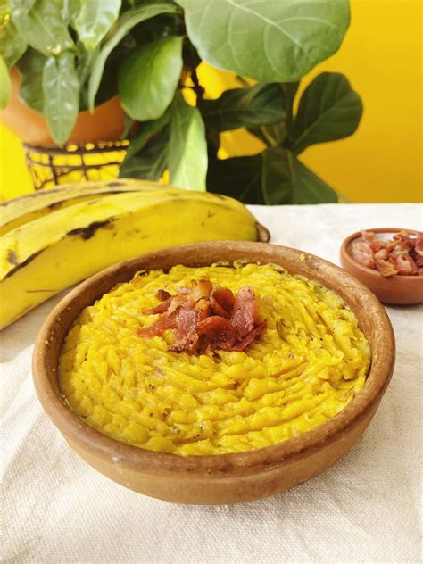 Pure de platano y palta