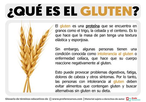 Que es el Gluten