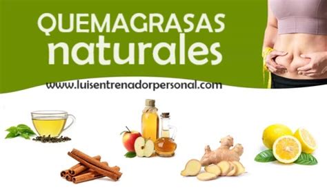 Quemagrasas naturales