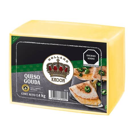 Queso Gouda en diferentes presentaciones