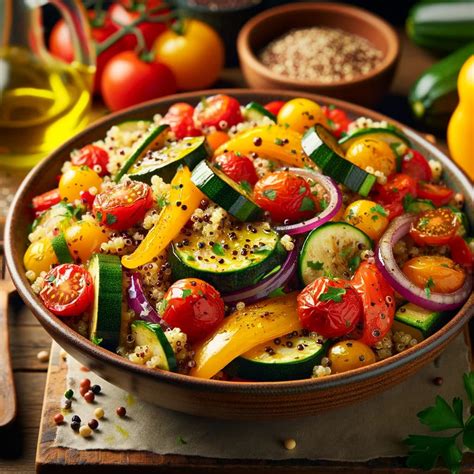 Quinoa con Verduras Asadas