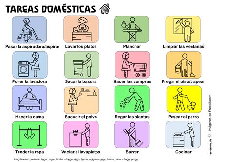 Realizar tareas domésticas