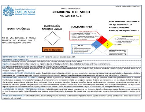 Riesgos del Bicarbonato de Sodio