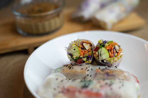 Rollitos vietnamitas veganos